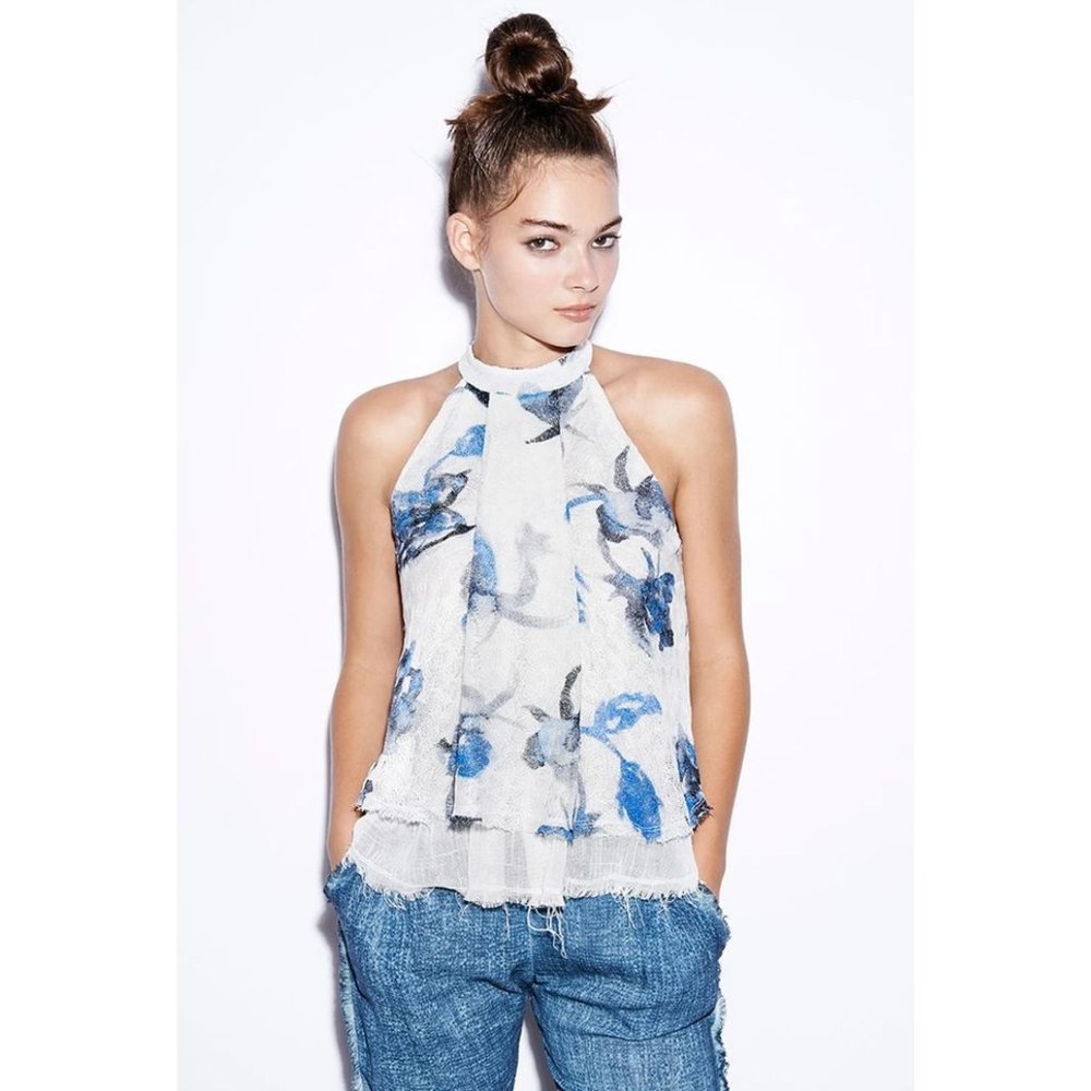 NEW Anthropologie Amadi Eden Halter Tank